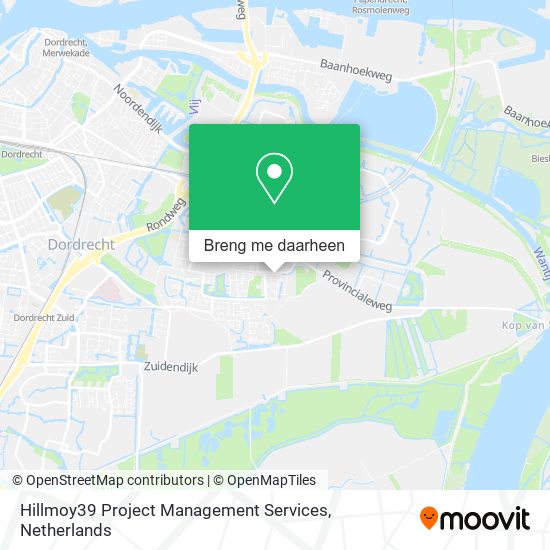 Hillmoy39 Project Management Services kaart