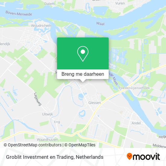 Groblit Investment en Trading kaart