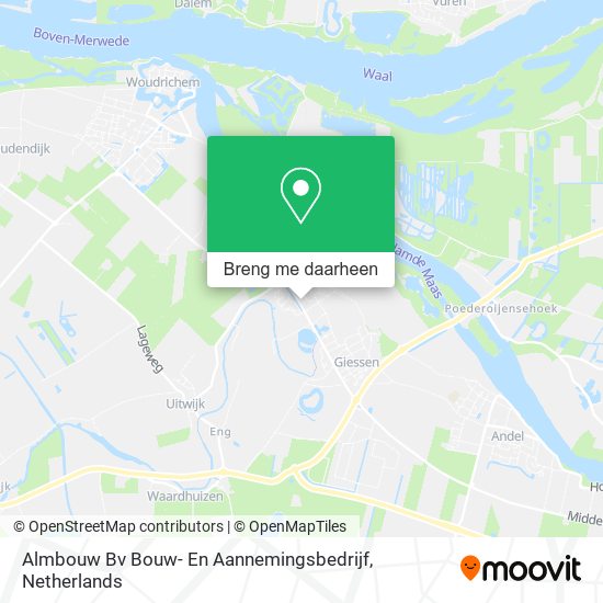 Almbouw Bv Bouw- En Aannemingsbedrijf kaart