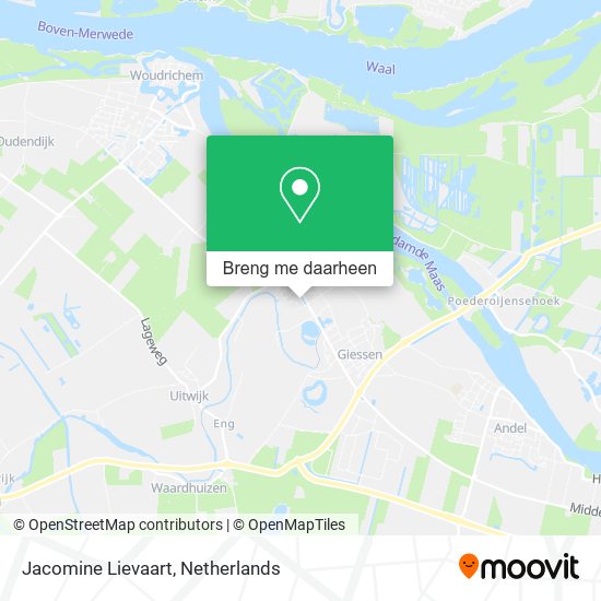 Jacomine Lievaart kaart