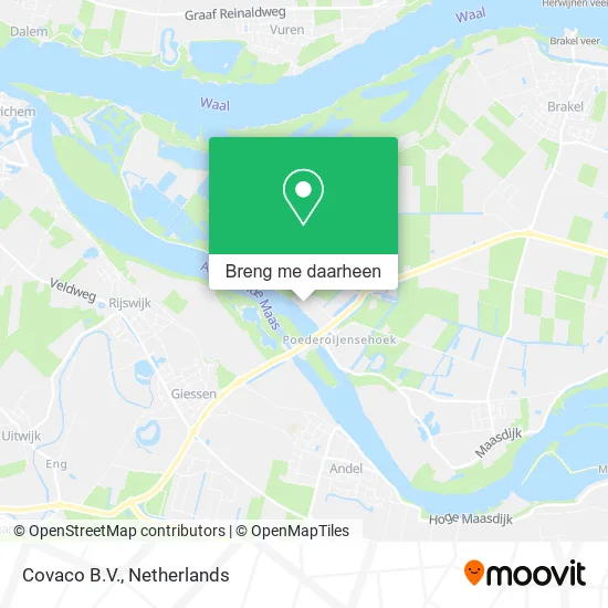 Covaco B.V. kaart