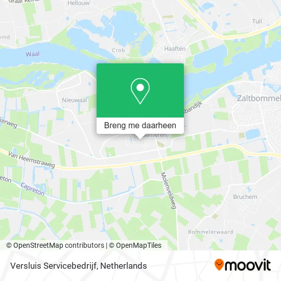 Versluis Servicebedrijf kaart