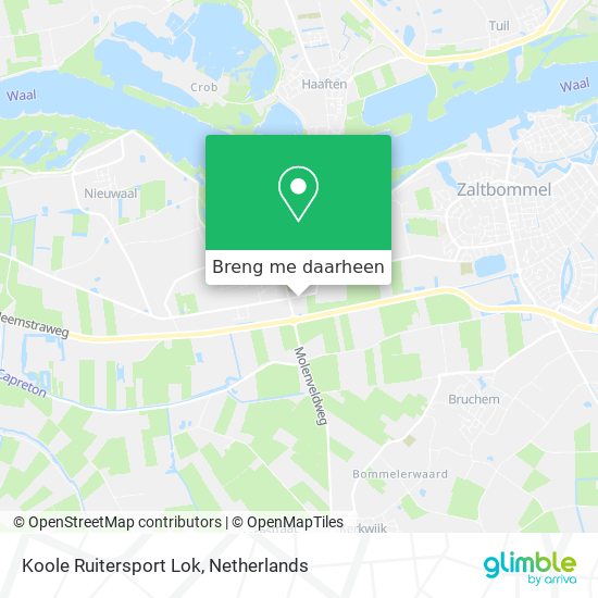 Koole Ruitersport Lok kaart