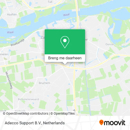 Adecco Support B.V. kaart