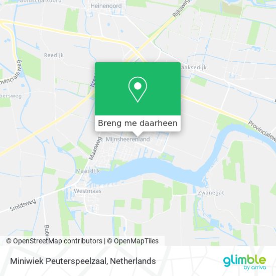 Miniwiek Peuterspeelzaal kaart