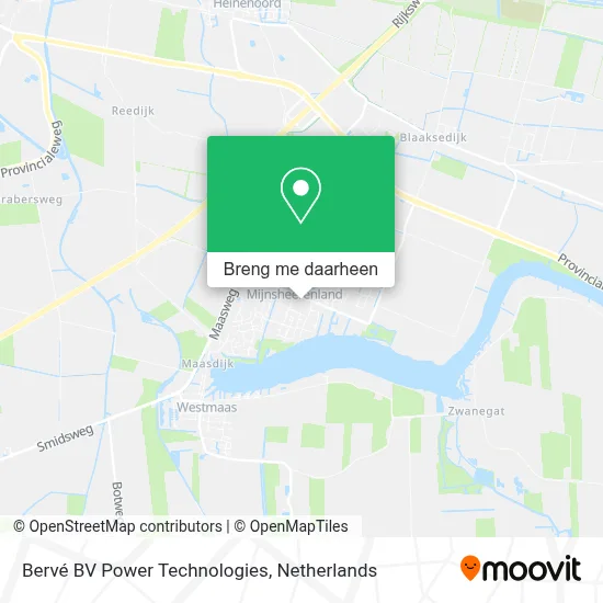 Bervé BV Power Technologies kaart