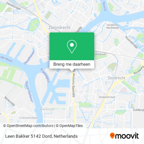 Hoe gaan naar Leen Bakker 5142 Dord in Dordrecht Bus, Trein, Metro of Tram?