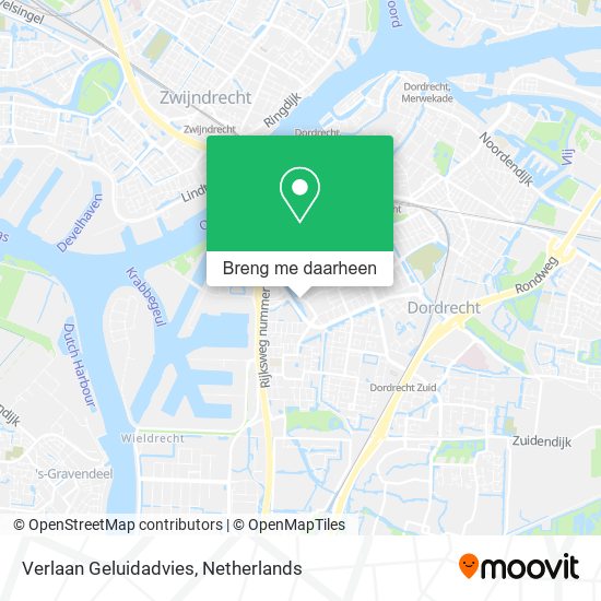 Verlaan Geluidadvies kaart