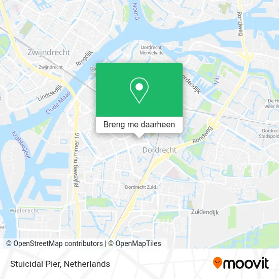 Stuicidal Pier kaart