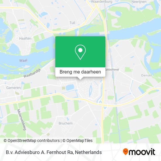 B.v. Adviesburo A. Fernhout Ra kaart