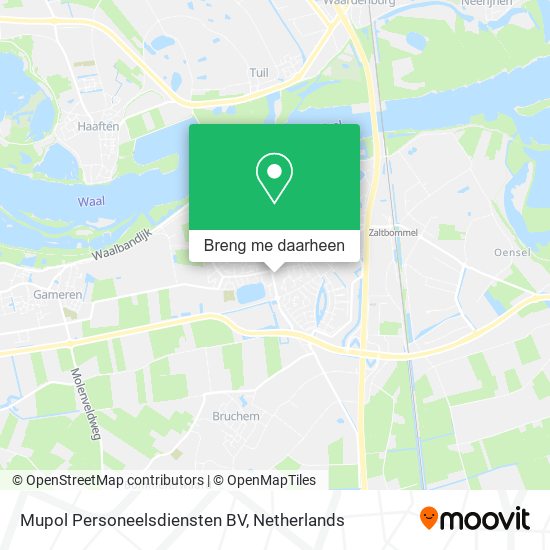 Mupol Personeelsdiensten BV kaart