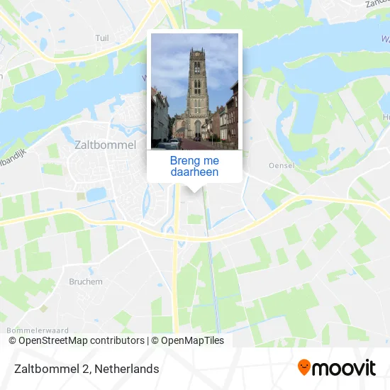 Zaltbommel 2 kaart