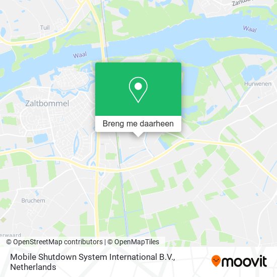 Mobile Shutdown System International B.V. kaart