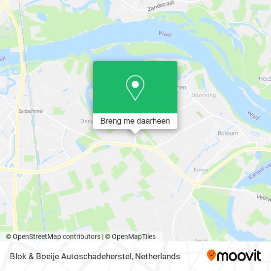 Blok & Boeije Autoschadeherstel kaart