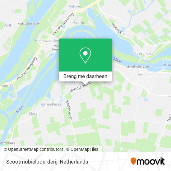 Scootmobielboerderij kaart