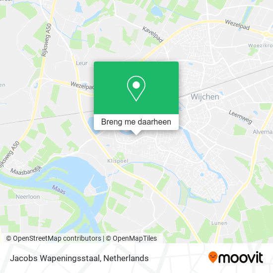 Jacobs Wapeningsstaal kaart