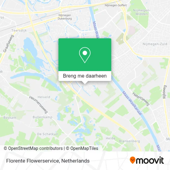 Florente Flowerservice kaart