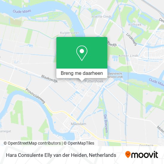 Hara Consulente Elly van der Heiden kaart