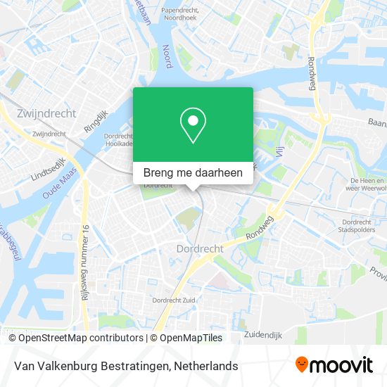 Van Valkenburg Bestratingen kaart