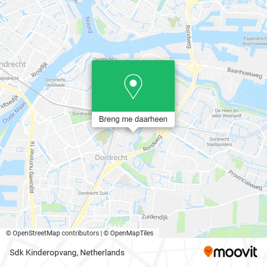 Sdk Kinderopvang kaart