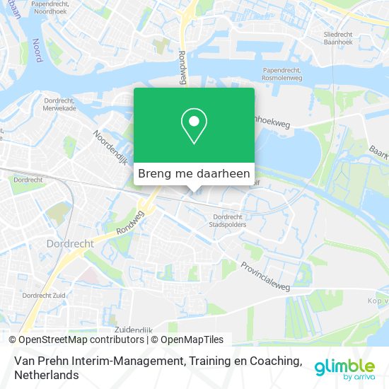 Van Prehn Interim-Management, Training en Coaching kaart