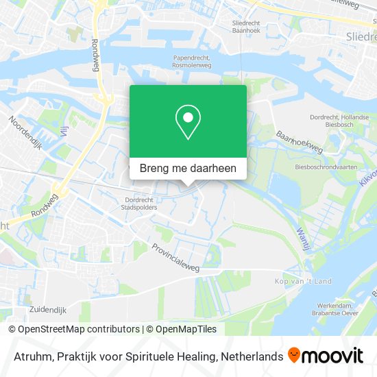 Atruhm, Praktijk voor Spirituele Healing kaart