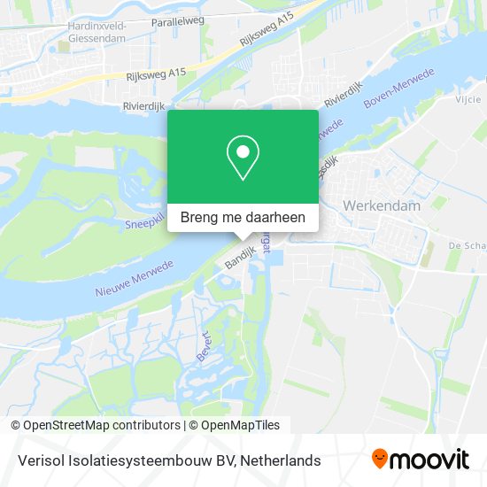 Verisol Isolatiesysteembouw BV kaart