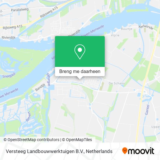 Versteeg Landbouwwerktuigen B.V. kaart