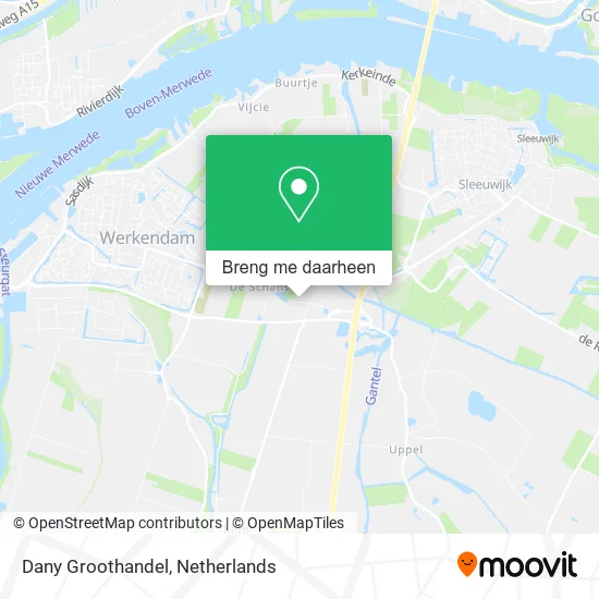 Dany Groothandel kaart