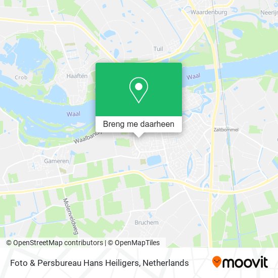 Foto & Persbureau Hans Heiligers kaart