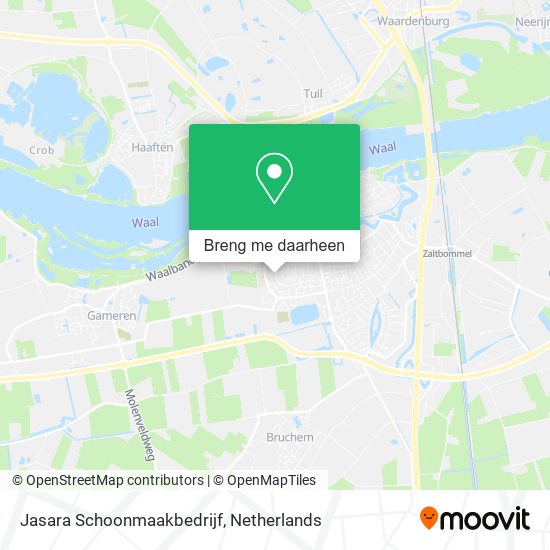 Jasara Schoonmaakbedrijf kaart
