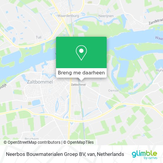 Neerbos Bouwmaterialen Groep BV, van kaart