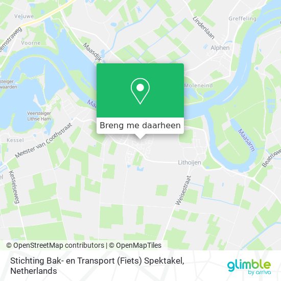 Stichting Bak- en Transport (Fiets) Spektakel kaart