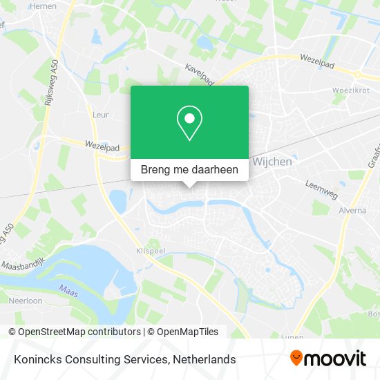 Konincks Consulting Services kaart