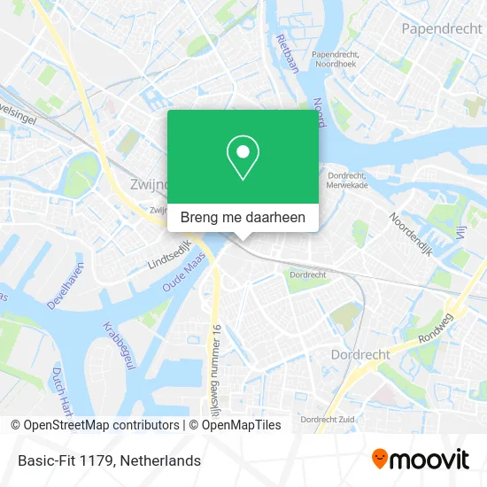 Basic-Fit 1179 kaart