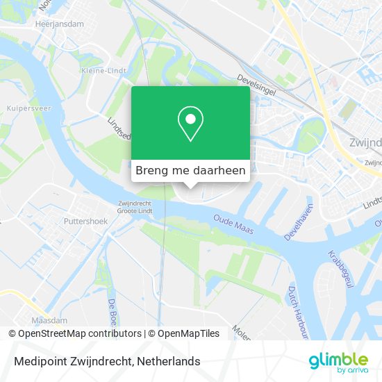 Medipoint Zwijndrecht kaart