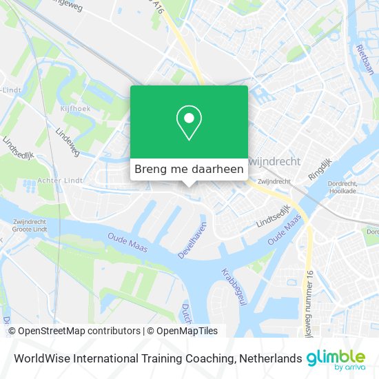 WorldWise International Training Coaching kaart
