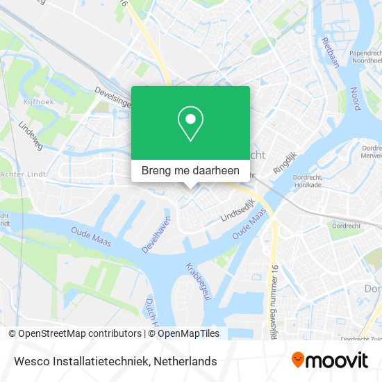 Wesco Installatietechniek kaart