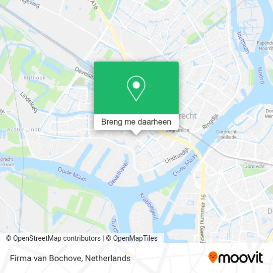 Firma van Bochove kaart