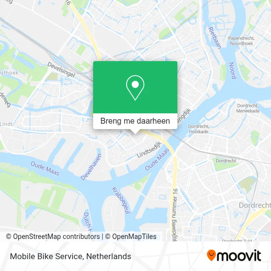 Mobile Bike Service kaart