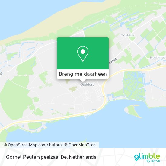 Gornet Peuterspeelzaal De kaart