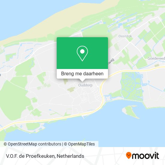 V.O.F. de Proefkeuken kaart