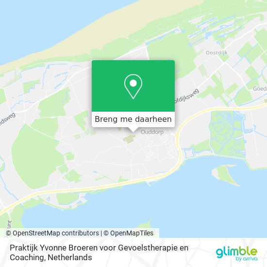 Praktijk Yvonne Broeren voor Gevoelstherapie en Coaching kaart