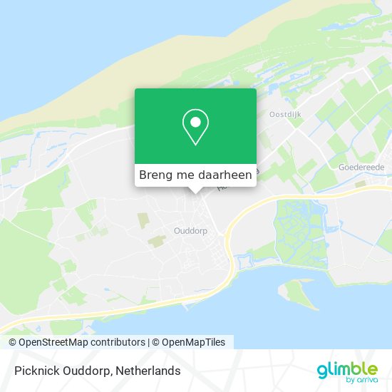 Picknick Ouddorp kaart