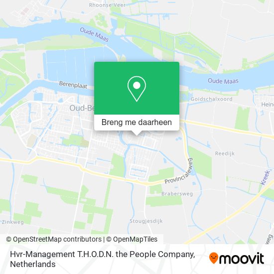 Hvr-Management T.H.O.D.N. the People Company kaart
