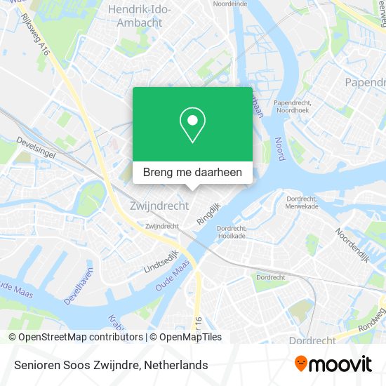 Senioren Soos Zwijndre kaart