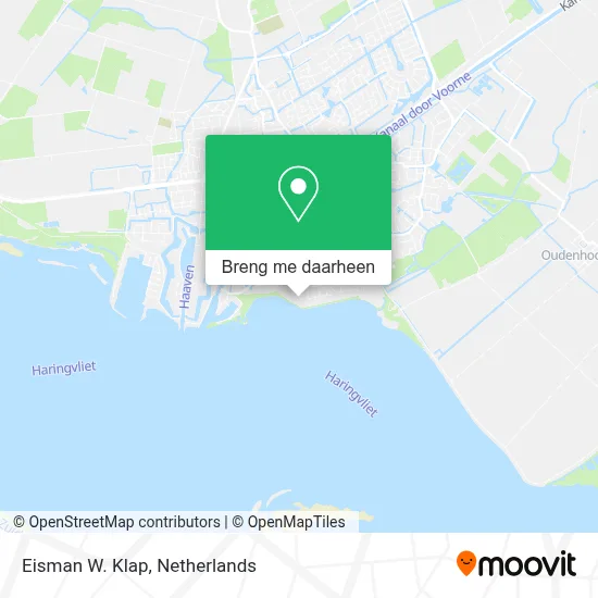 Eisman W. Klap kaart