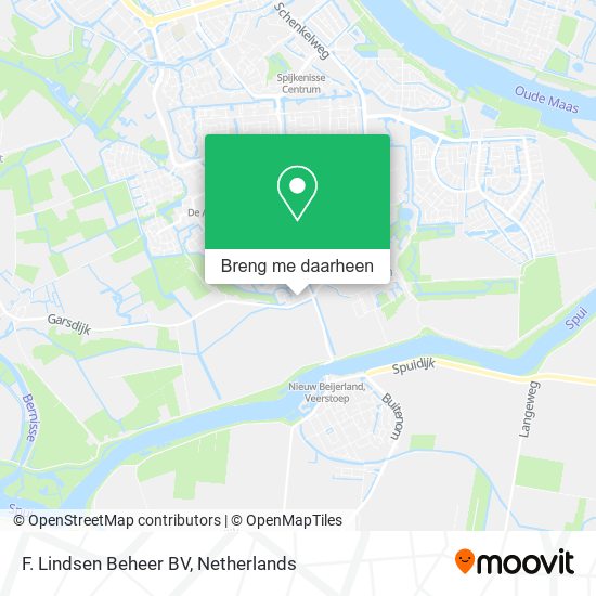 F. Lindsen Beheer BV kaart