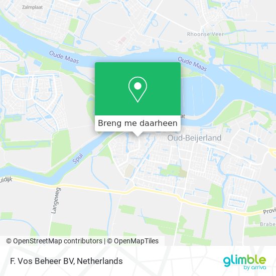 F. Vos Beheer BV kaart