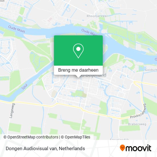 Dongen Audiovisual van kaart